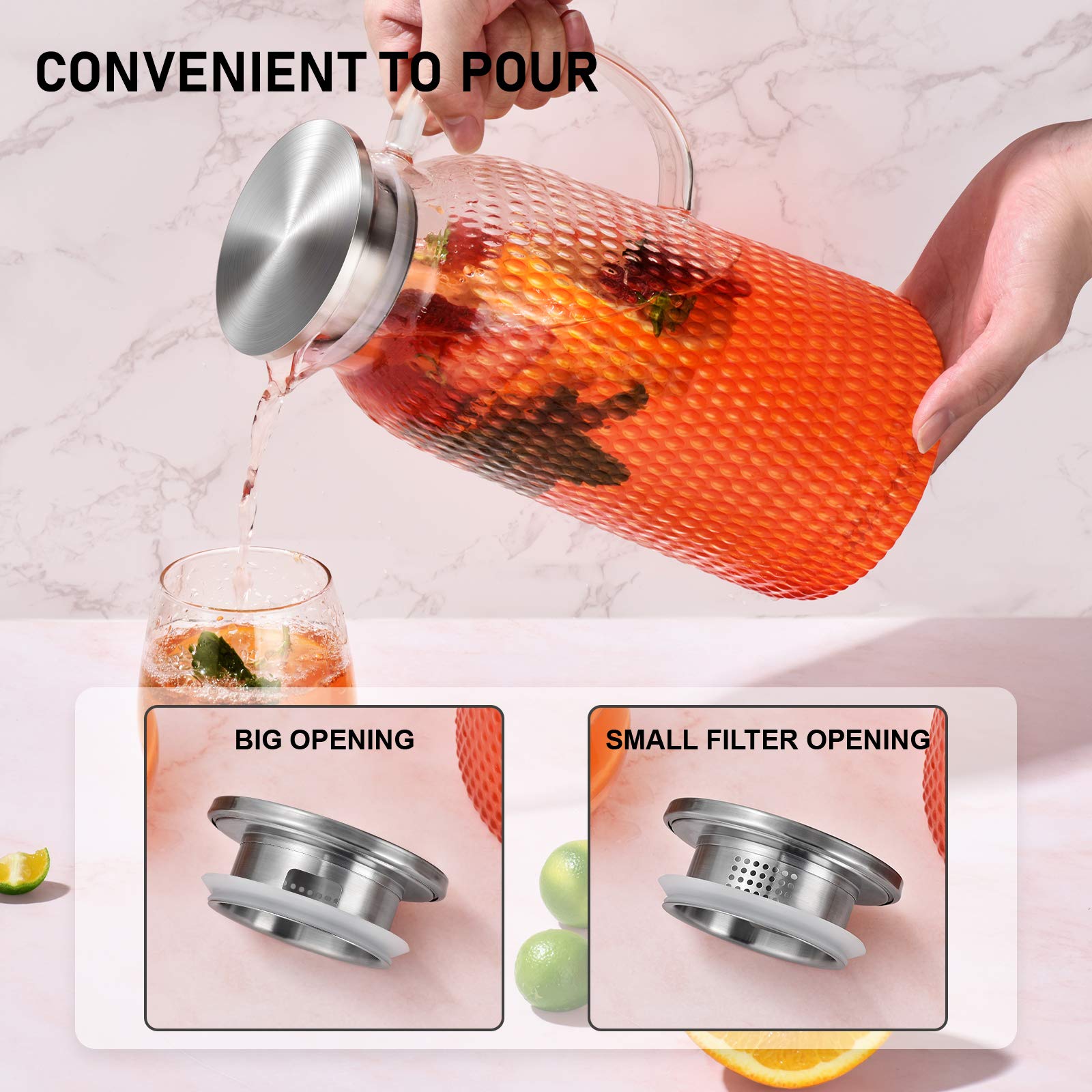 Aofmee wide-mouth design for easy filling and thorough cleaning