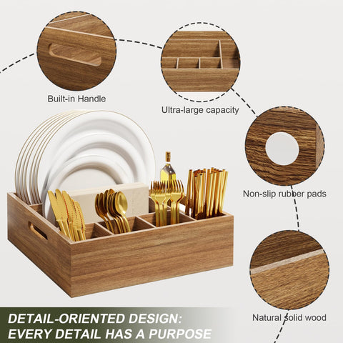 Aofure rustic design adds natural charm to kitchen or patio.