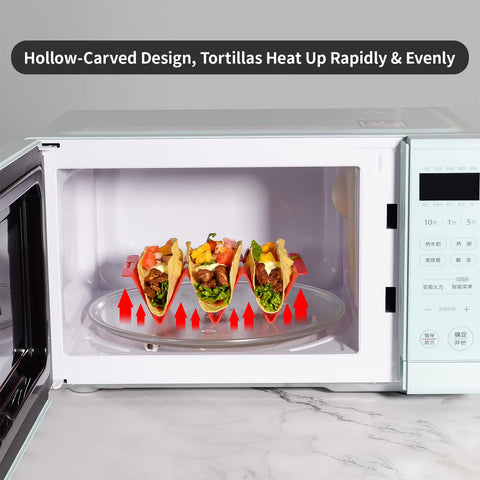 Aofure taco tray colorful set enhances presentation and appetite.