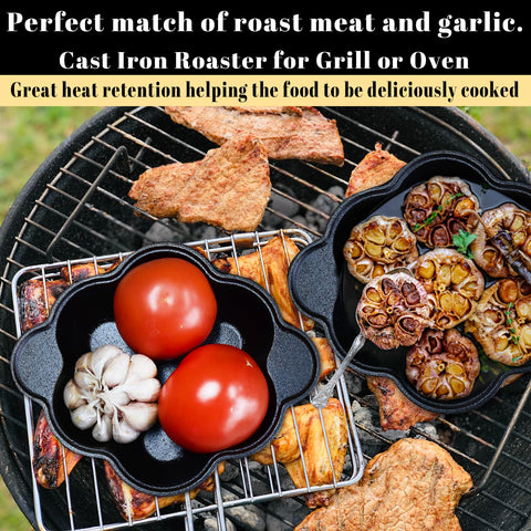 AOKDEER cast-iron dutch oven with lid on demonstrates durable heat retention