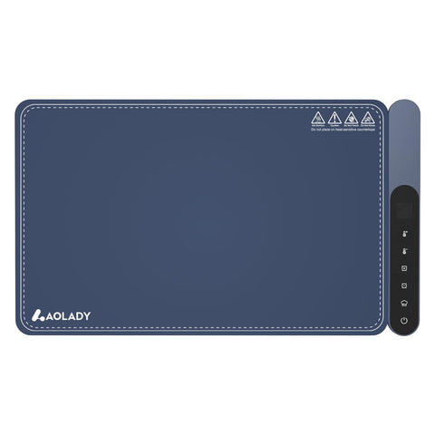 AOLADY warming mat packaged as a thoughtful housewarming or birthday gift.