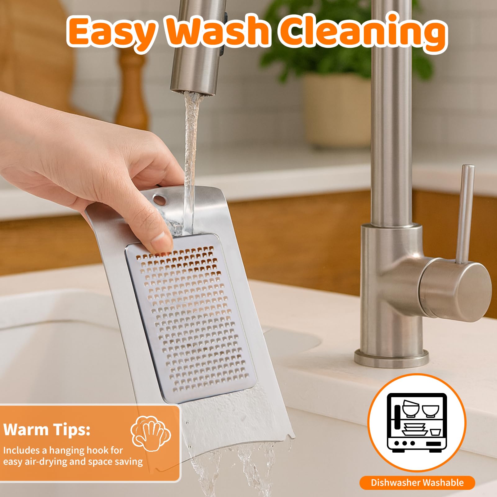 Aolzg easy-clean removable blades simplify kitchen maintenance.