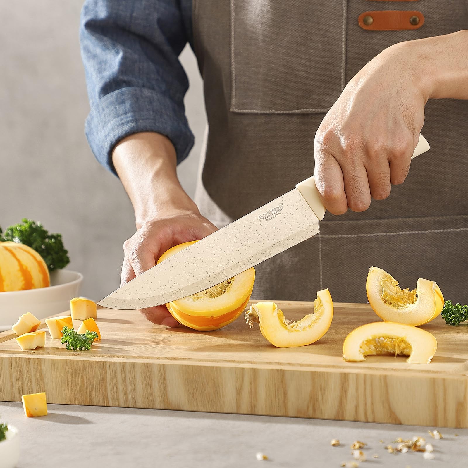 Aomiesen 4.5-inch steak knives six-pack for dining prep