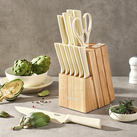 Aomiesen 7-inch santoku knife for precise chopping