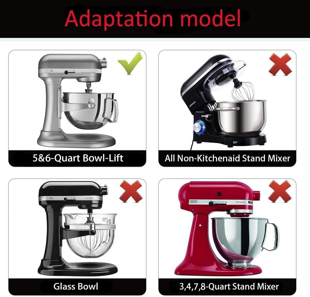 Aooaid KitchenAid compatible paddle beater versatile for frostings and batters