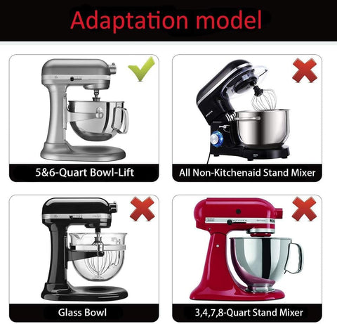 Aooaid KitchenAid compatible paddle beater versatile for frostings and batters