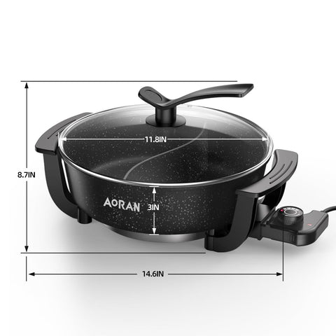 AORAN 6L detachable design simplifies washing and maintenance.