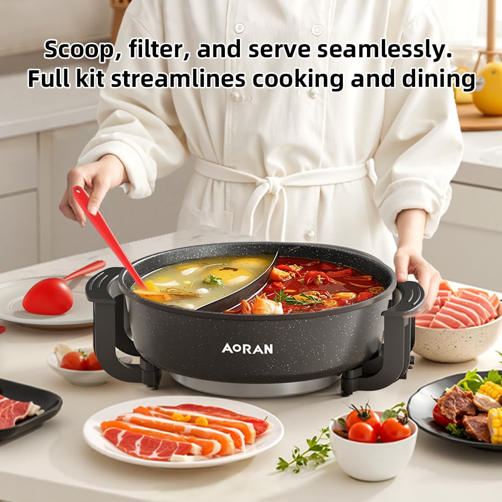 AORAN 6L non stick coating supports easy release and quick cleanup.