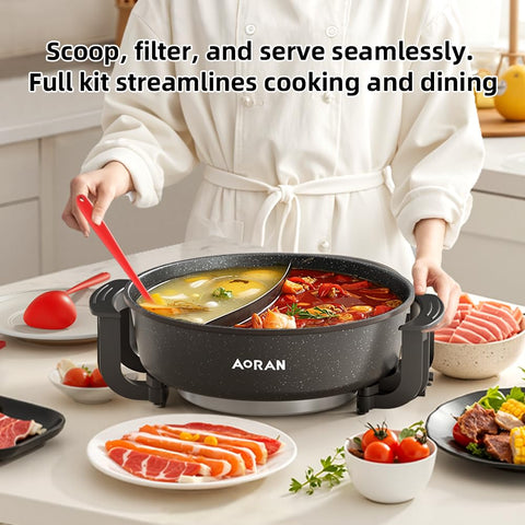 AORAN 6L non stick coating supports easy release and quick cleanup.