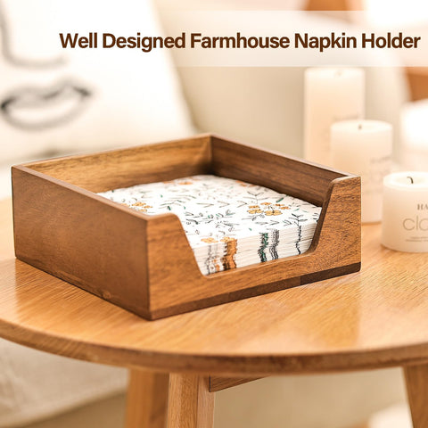 Aoravvik napkin holder enhances dining room decor on every table