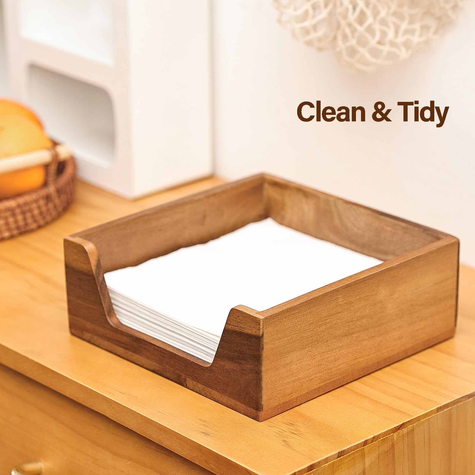 Aoravvik napkin holder is ideal for picnics and daily gatherings