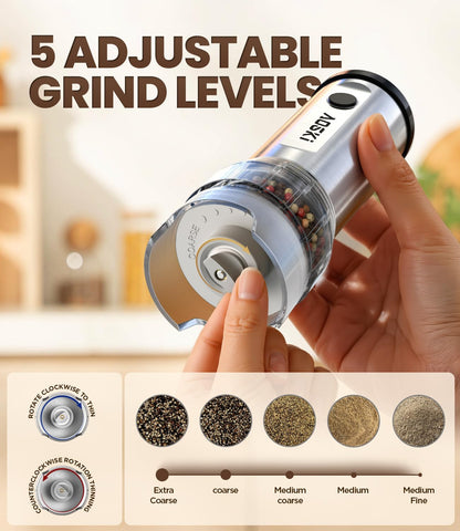 AOSKI ceramic core delivers a consistent grind texture every time
