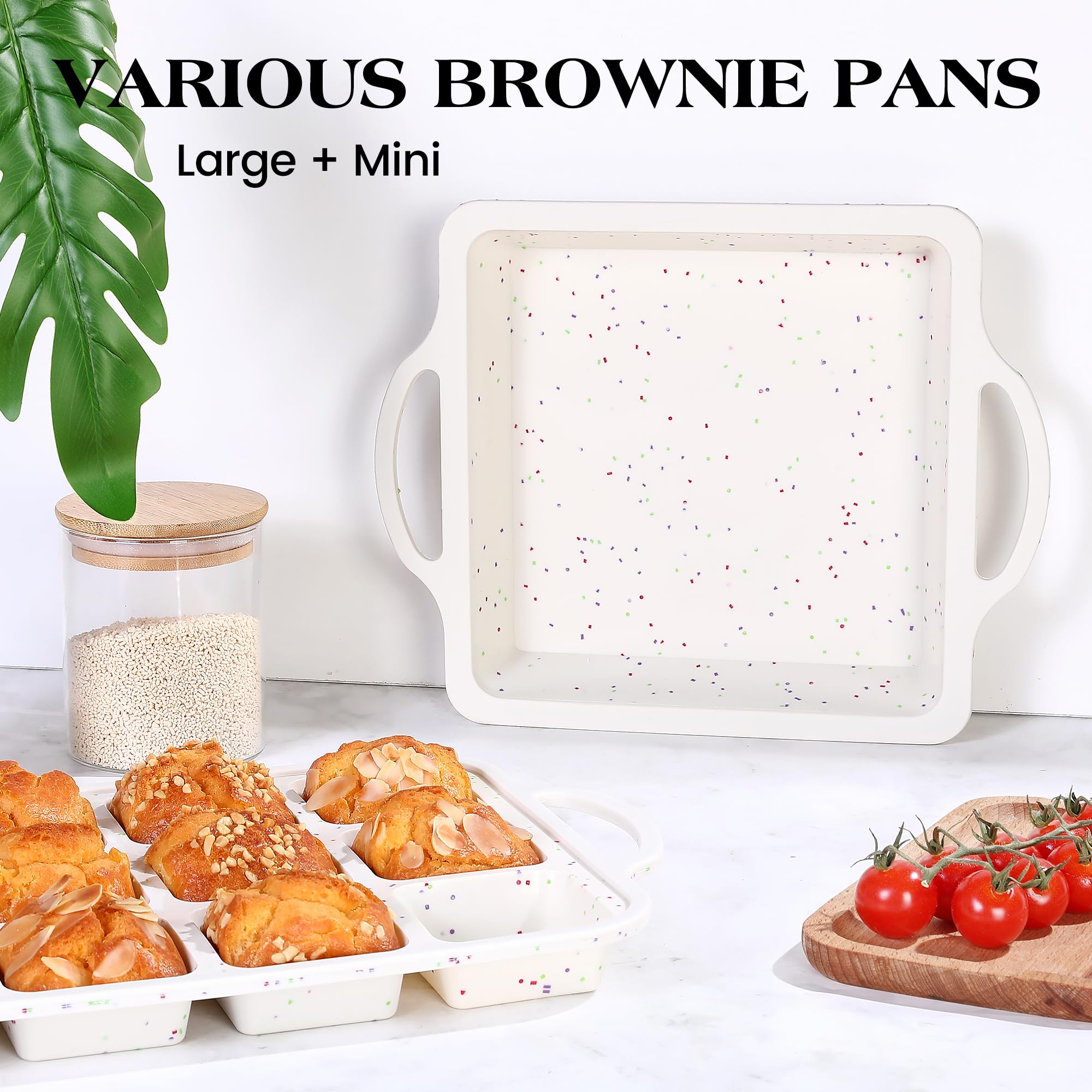 AOTASO cream mini dessert pan ideal for shareable treats