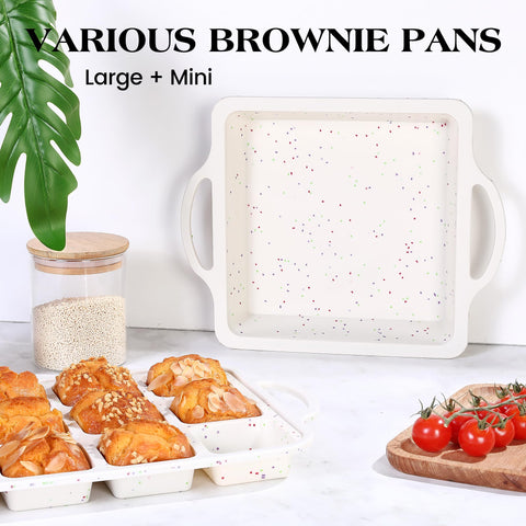 AOTASO cream mini dessert pan ideal for shareable treats