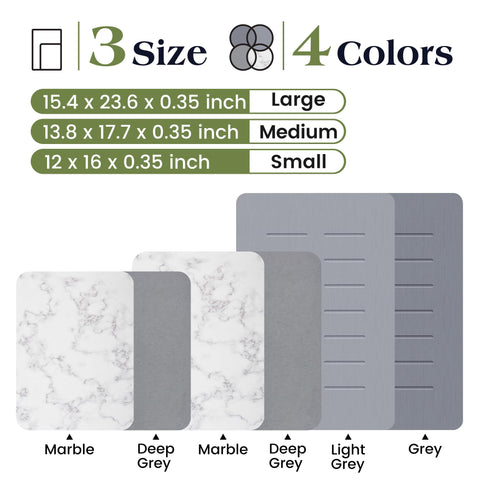 AOTASO versatile stone mat doubles as a heat-safe surface