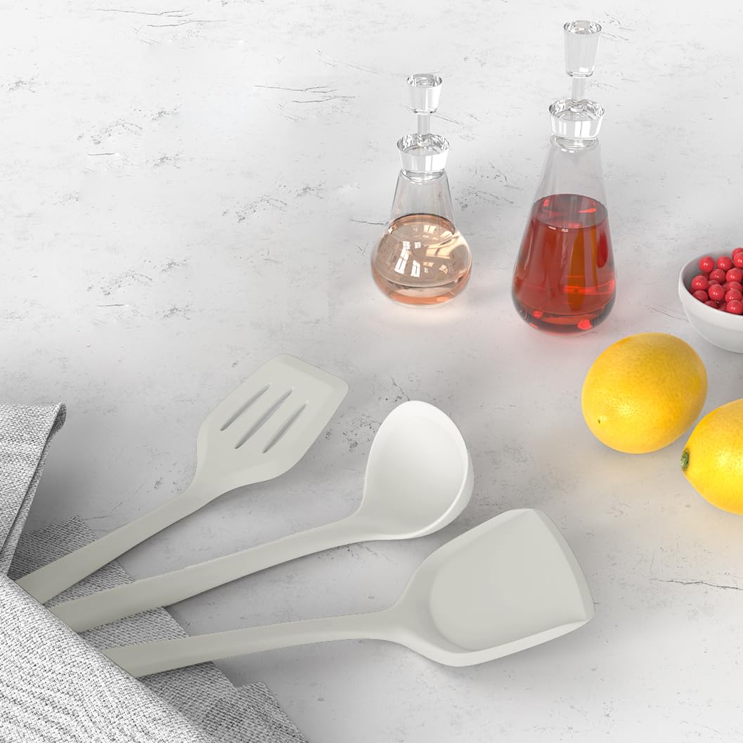 AOTHOD utensil crock organizer keeps tools neatly stored.