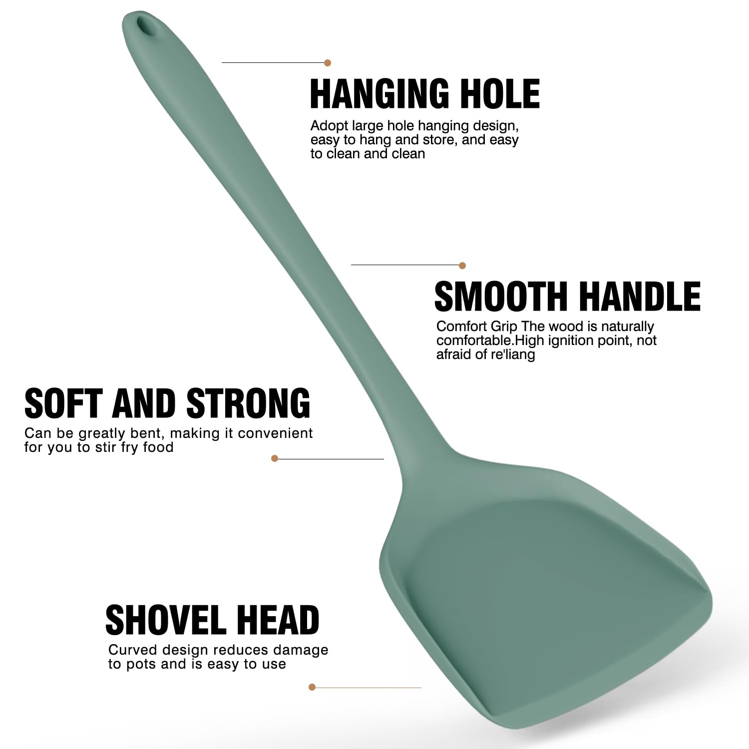 AOTHOD utensil holder keeps counter organized and ready.