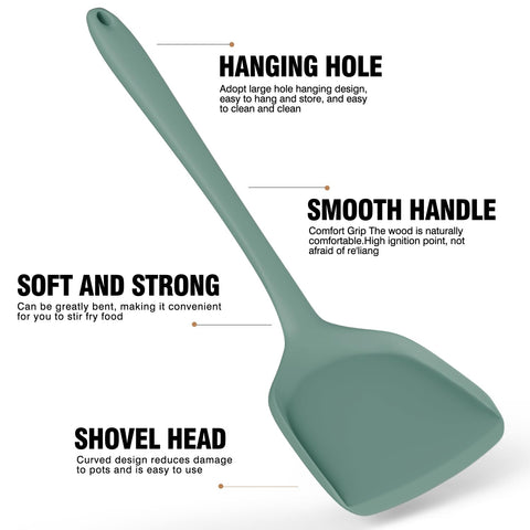AOTHOD utensil holder keeps counter organized and ready.