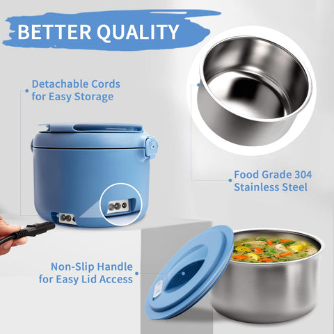 Aotto lunch box dishwasher-safe components simplify cleanup