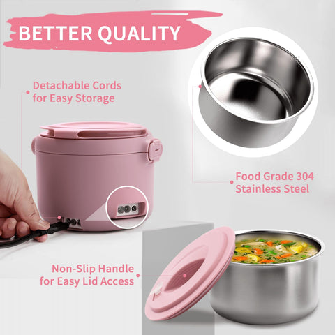 Aotto dishwasher-safe lid simplifies cleanup after a hot soup.
