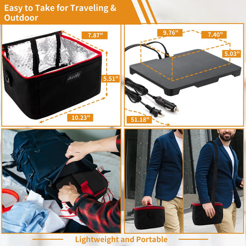 Aotto portable oven collapsed design for easy carrying.