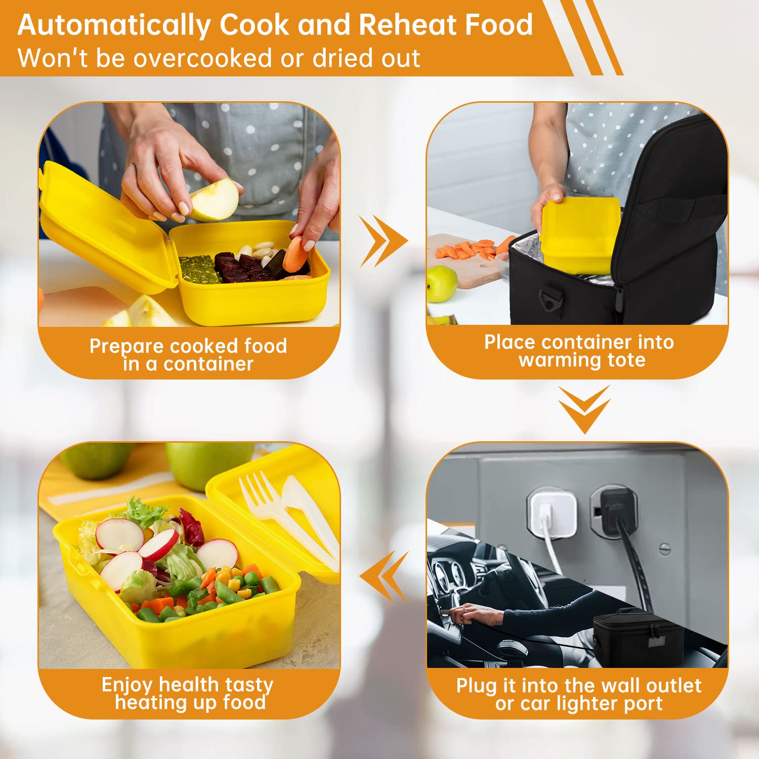 Aotto oven showing various containers fit illustrates compatibility with many vessels.