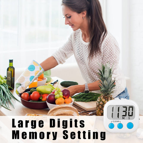 AOUCE countdown and count-up modes suit eggs, workouts, and classroom tasks.