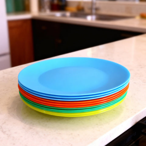 AOYITE dinner plates stackable design for compact storage