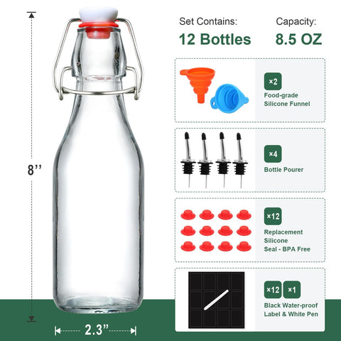 AOZITA airtight cap lid ensures leak-proof closure for fermentation