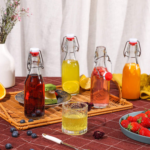 AOZITA bonus 2-bottle pourers included for quick transfers
