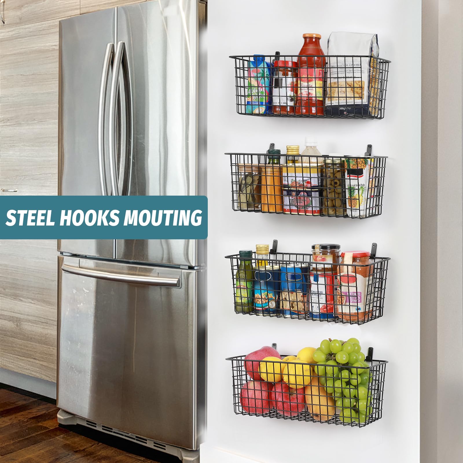 AOZITA easy-installation hardware simplifies mounting.