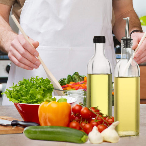AOZITA eco-friendly glass dispensers support reusable kitchen storage