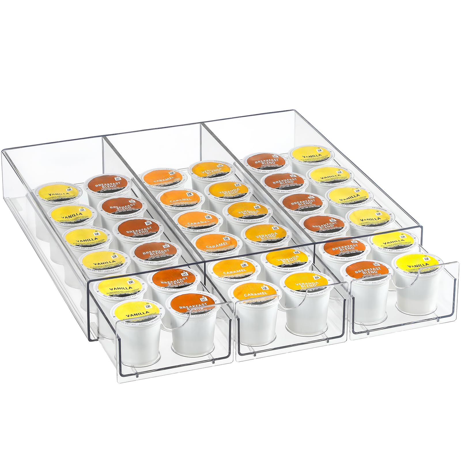 AOZITA Keurig-classic/Plus compatibility supports multiple pod brands.