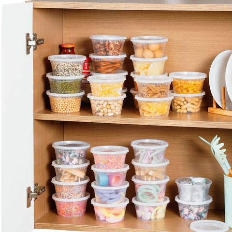 AOZITA versatile storage for pasta, salads, and deli favorites.