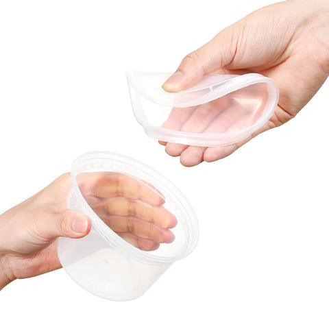AOZITA 16 oz microwave-safe deli container ready for reheating meals.