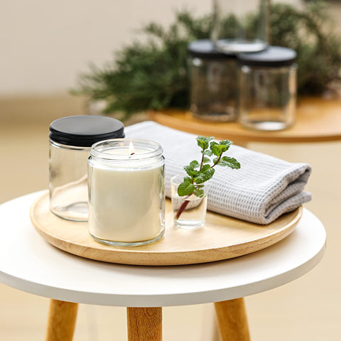 AOZITA versatile jars suit candles, spices, powders, cosmetics, and small samples.