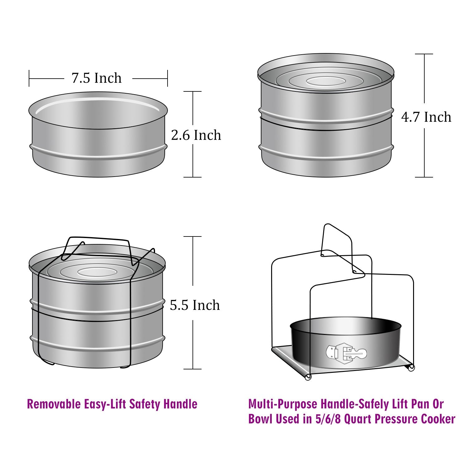 AOZITA pot-in-pot cooking capability enabling multi-dish meals
