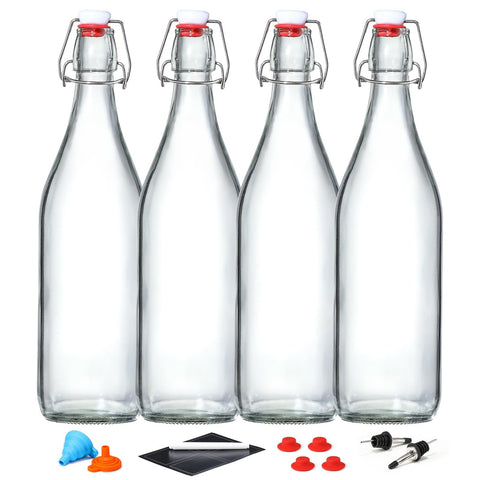 AOZITA robust packaging protects glass bottles during shipping.