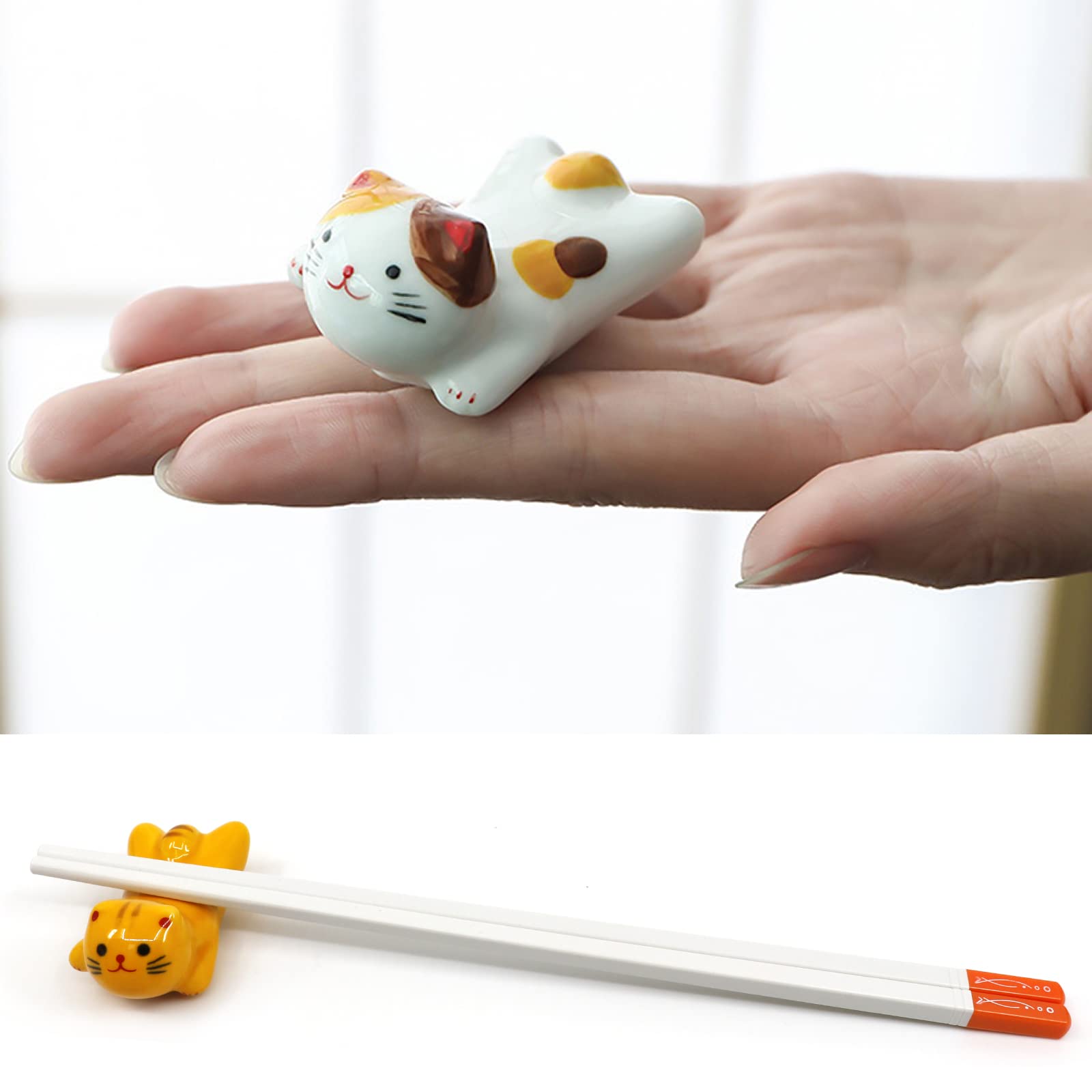 AP ARTSPER hand-painted cat rest kit enhances kitchen decor