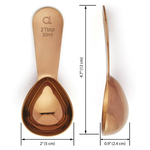 Apace Living 2-pack scoops suitable for coffee, sugar, and spices.