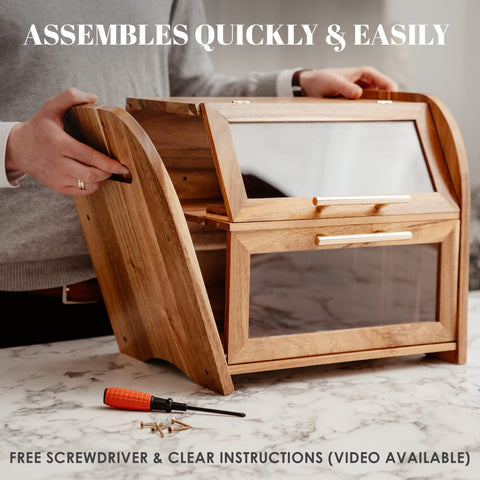 Apace Living Arise flat top used as extra shelf or display space