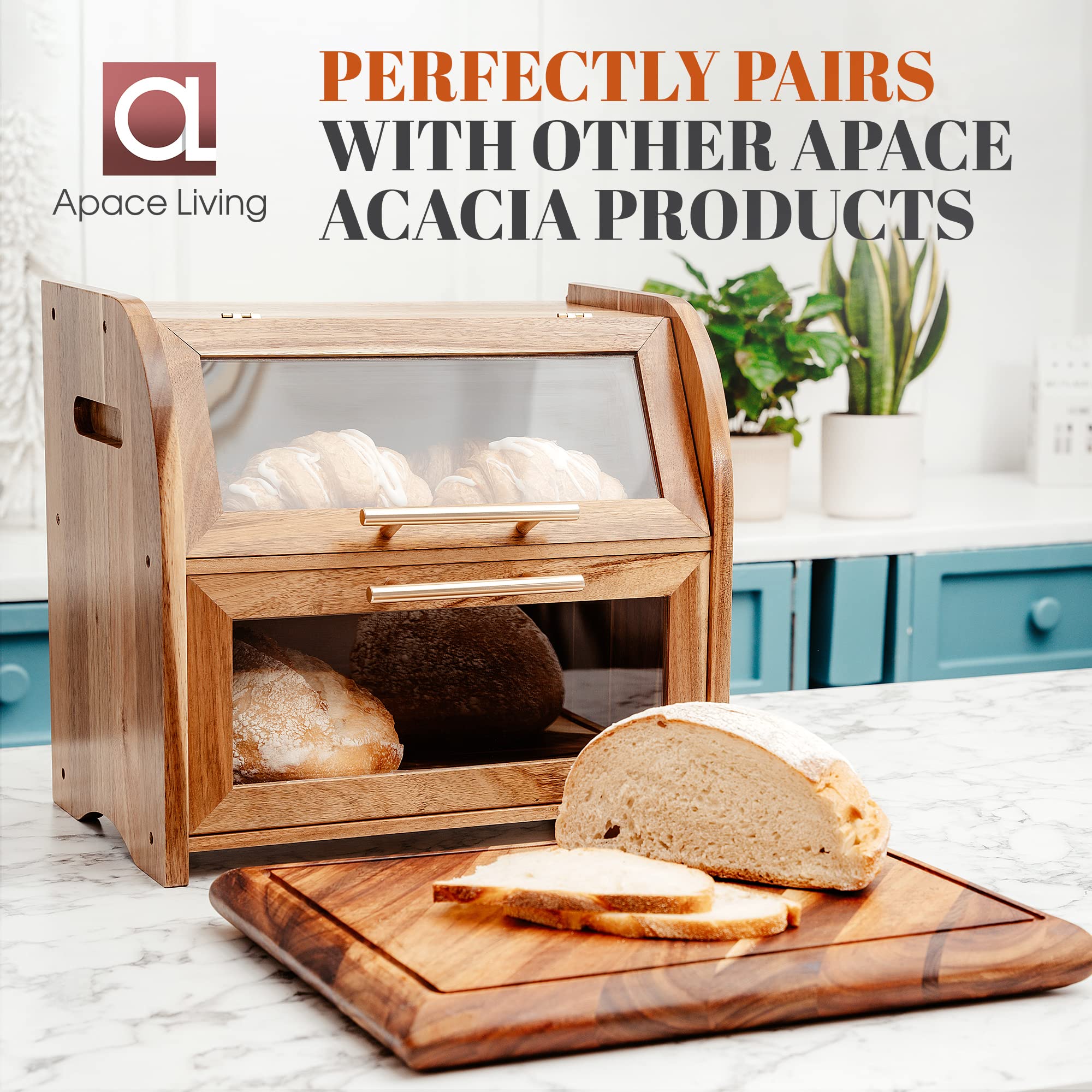 Apace Living Arise raised base protecting counters and simplifying cleanup