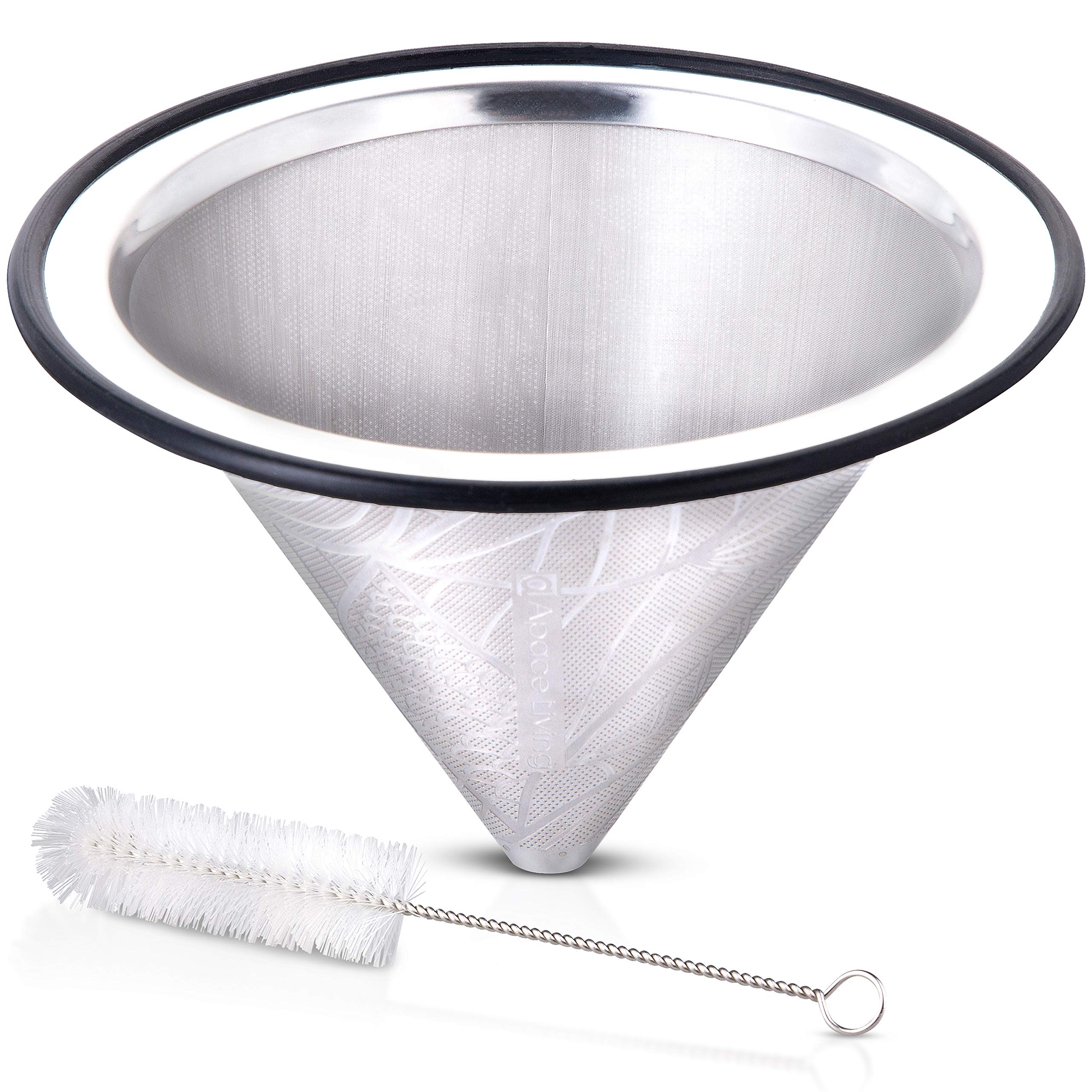 Apace Living Bodum-compatible filter suitable for multiple pour-over brewers
