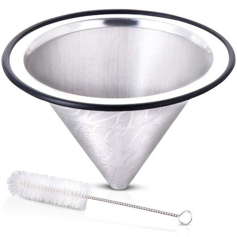 Apace Living Bodum-compatible filter suitable for multiple pour-over brewers