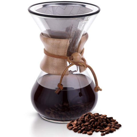 Apace Living compatible with CHEMEX and Hario V60 for versatile brewing.