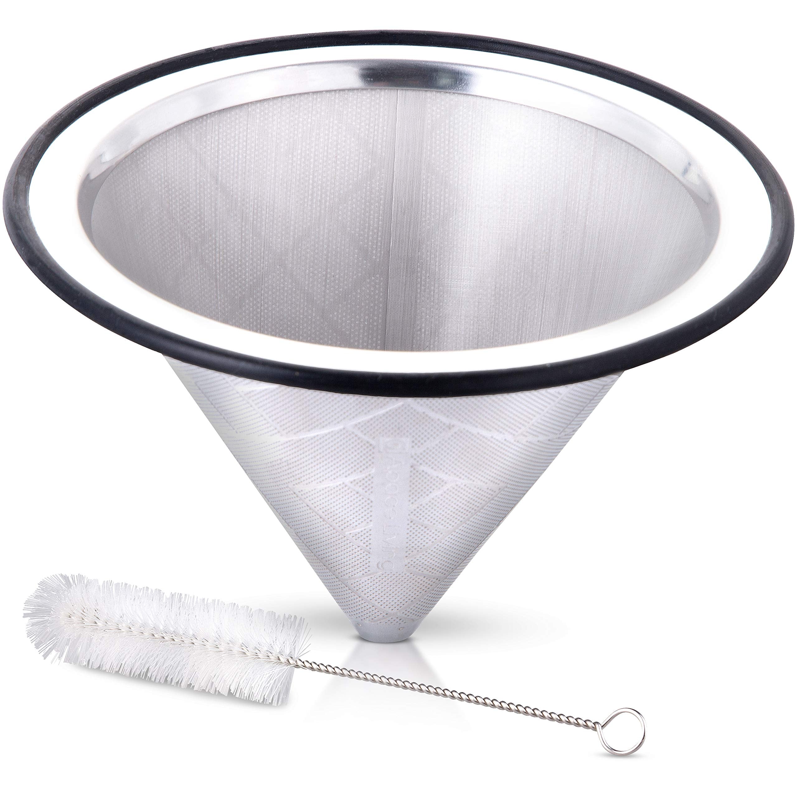 Apace Living easy-clean cone filter removal for quick kitchen cleanup.