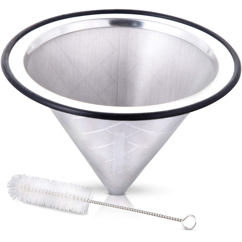 Apace Living easy-clean cone filter removal for quick kitchen cleanup.