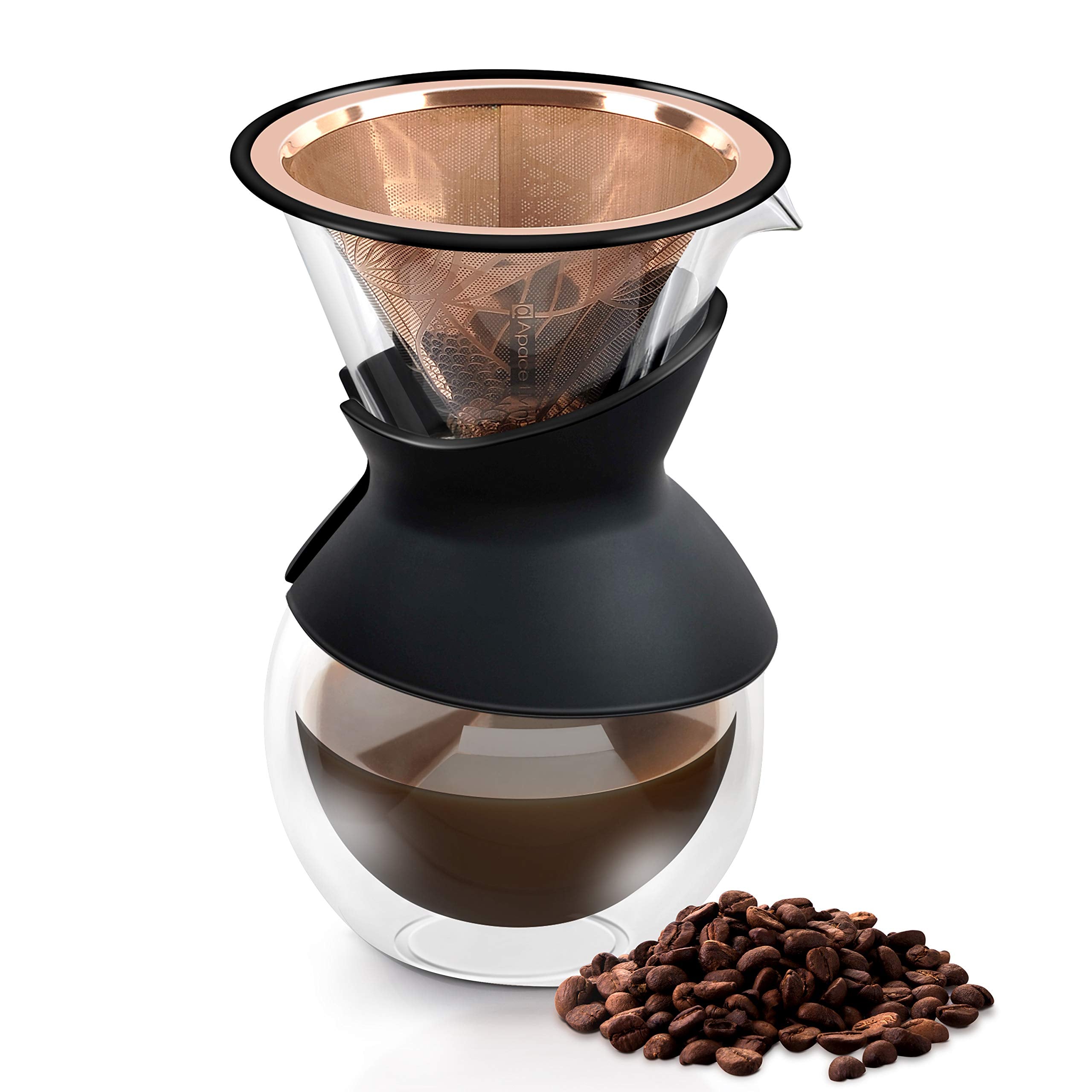 Apace Living reusable, paperless brewing solution for sustainable coffee.