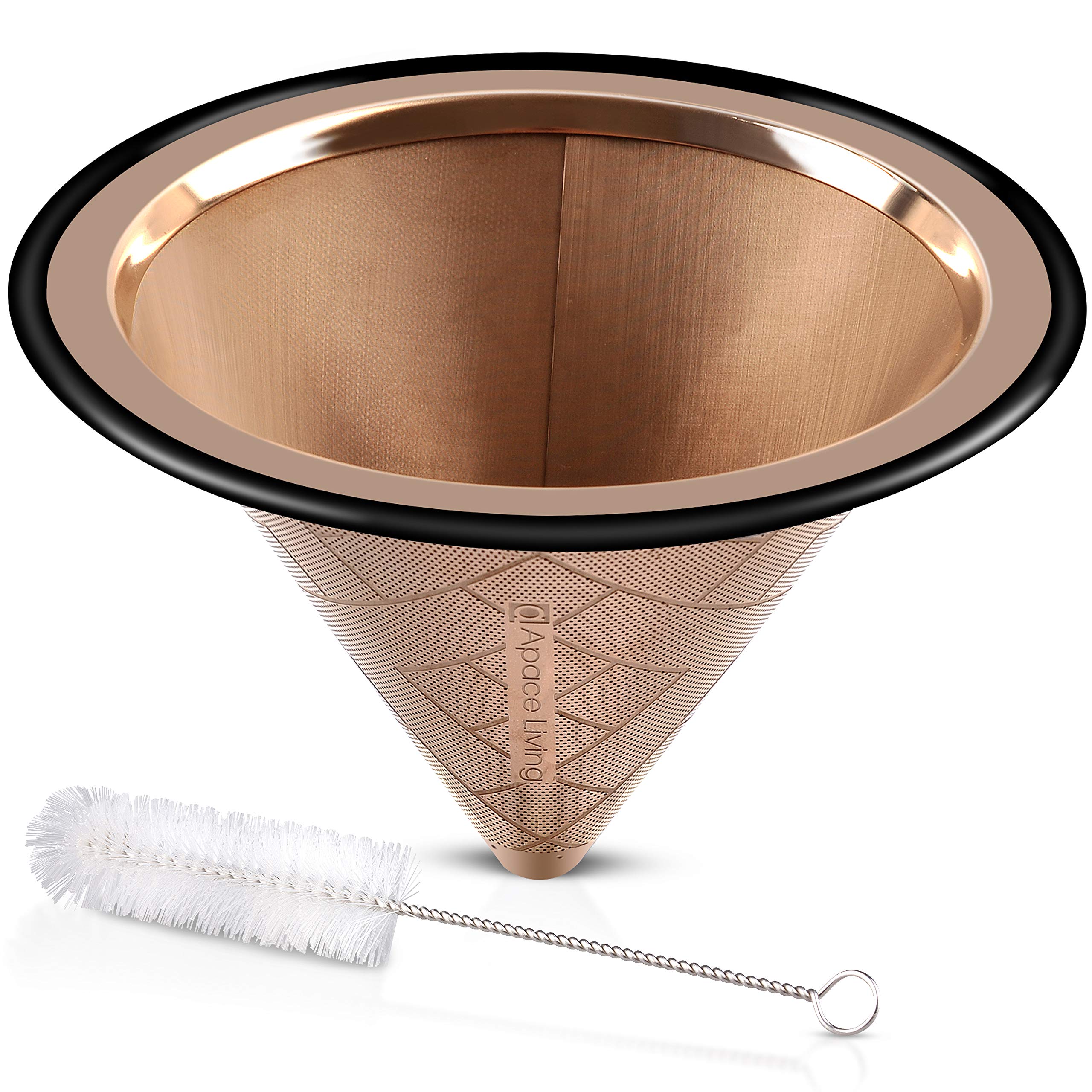 Apace Living sustainable-paperless-brew concept supports reusable brewing and reduced waste.