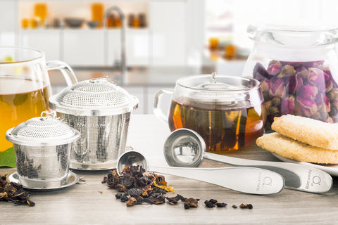 Apace Living infuser set supports jasmine, oolong, green tea, and more.